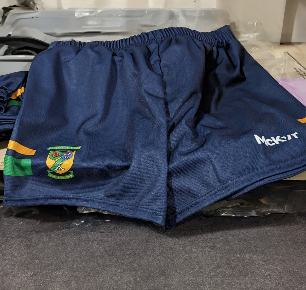 Navy playing shorts